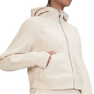 Lululemon- Scuba Oversized Full Zip Sweatshirt Lemon Sorbet- Perfect Condition